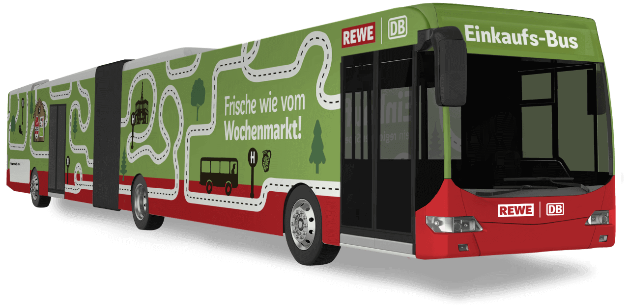 REWE Einkaufs-Bus